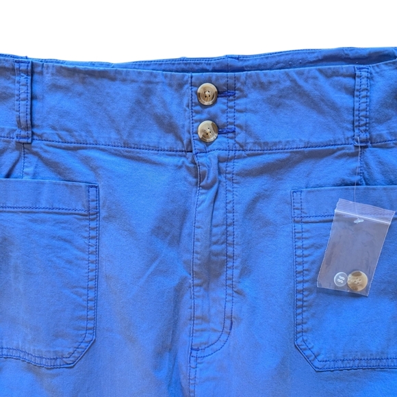 LC Lauren Conrad Super High Rise Wide Leg Crop Pants NWT - Picture 5 of 16